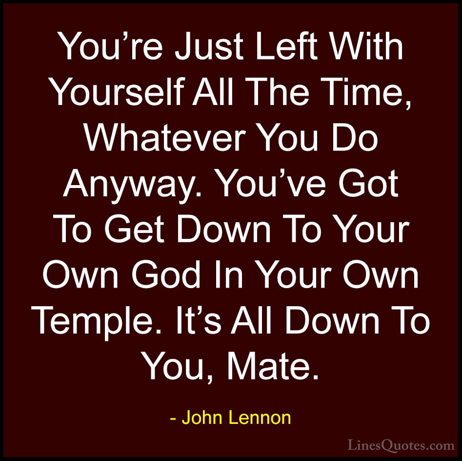 Short John Lennon Quotes